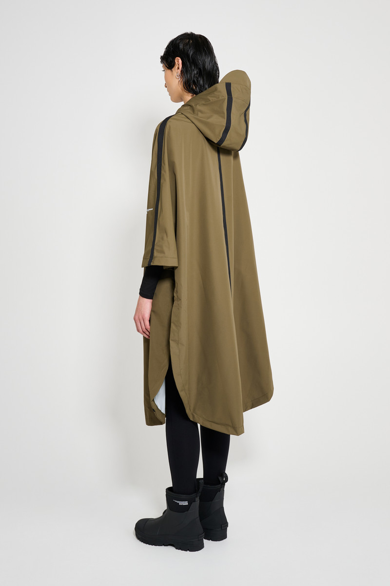 Concert Tape Poncho Green 3