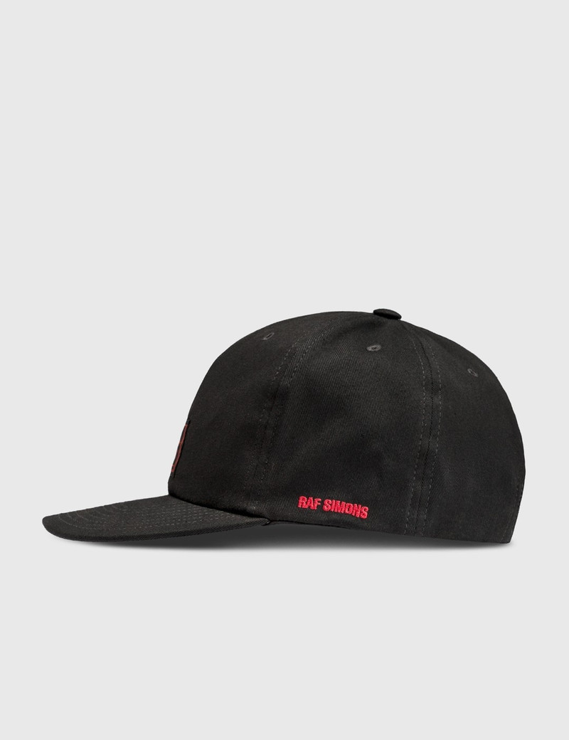 Raf Simons logo-patch baseball cap outlook
