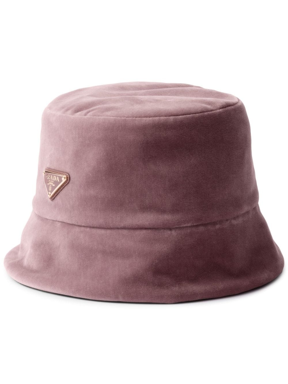 velvet bucket hat - 1