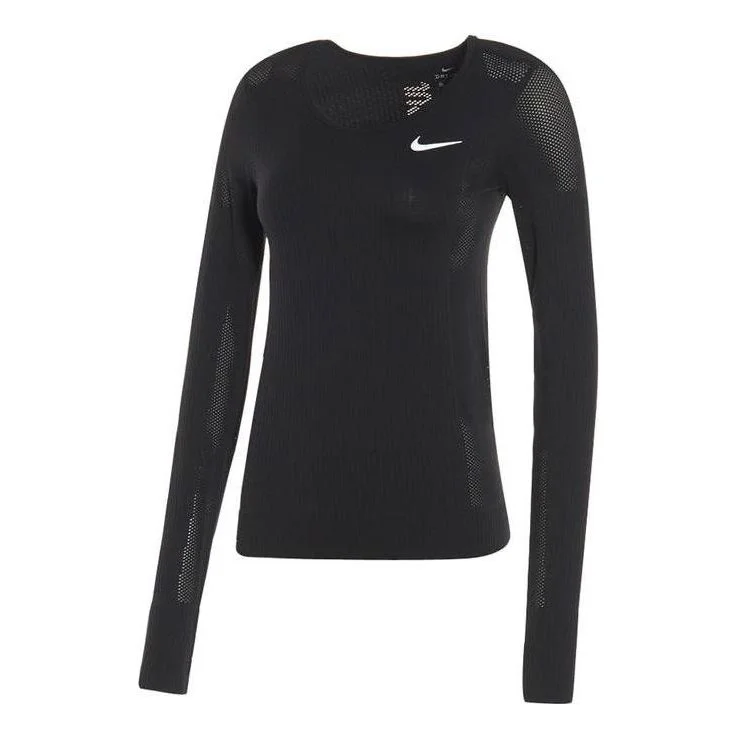 (WMNS) AS W NK INFINITE Top LS Black BV3919-010 - 1
