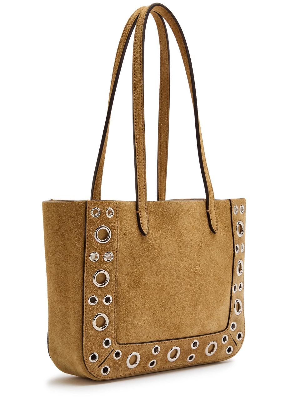 Valentino Garavani Nellcôte Mini Studded Suede Tote - 2