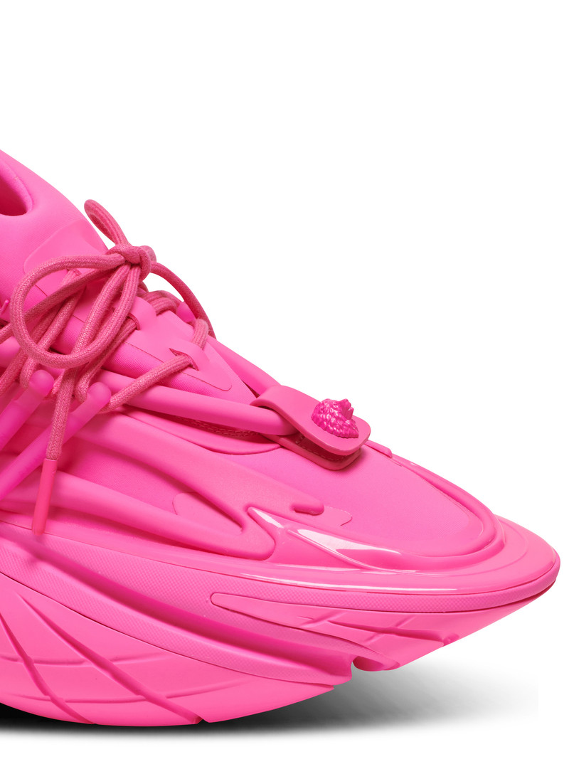 Unicorn trainers in neoprene and rubberised leather 7