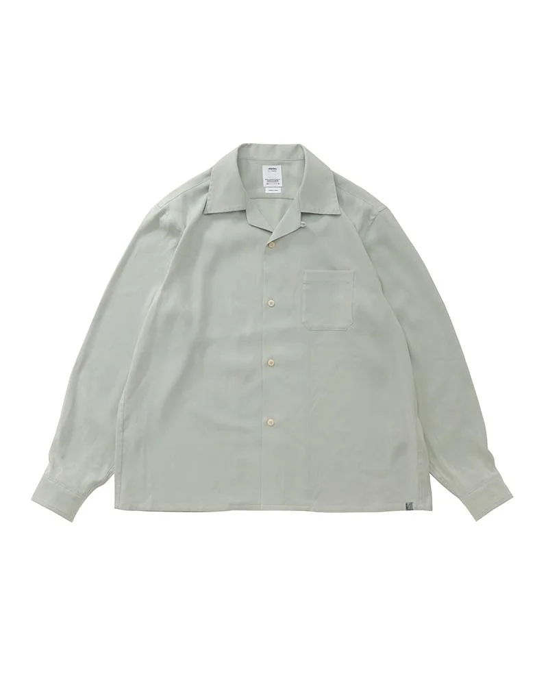 KEESEY SHIRT L/S PL.GREEN - 1