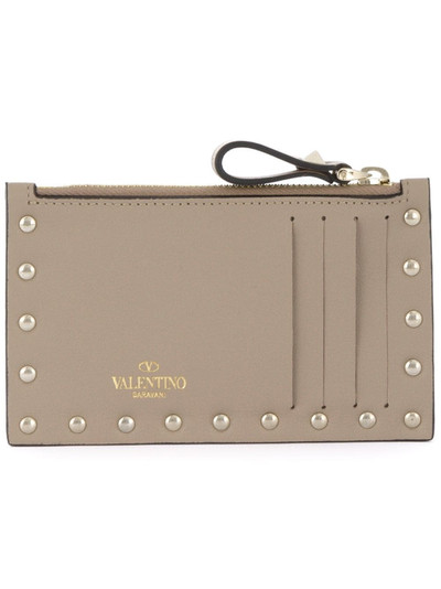 Valentino Rockstud leather credi card holder outlook