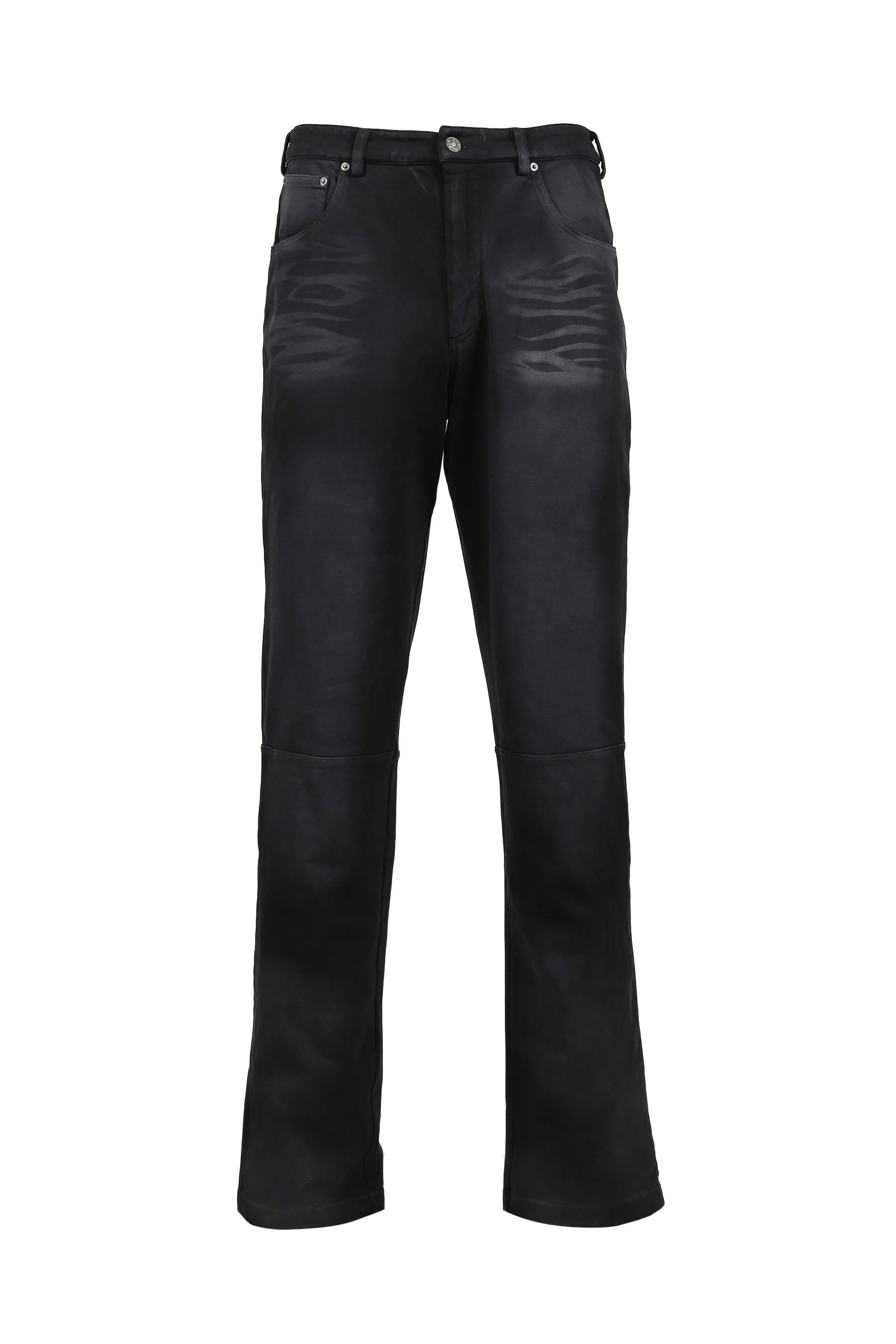 ACADEMY LEATHER SWEAT / VTG BLK - 1