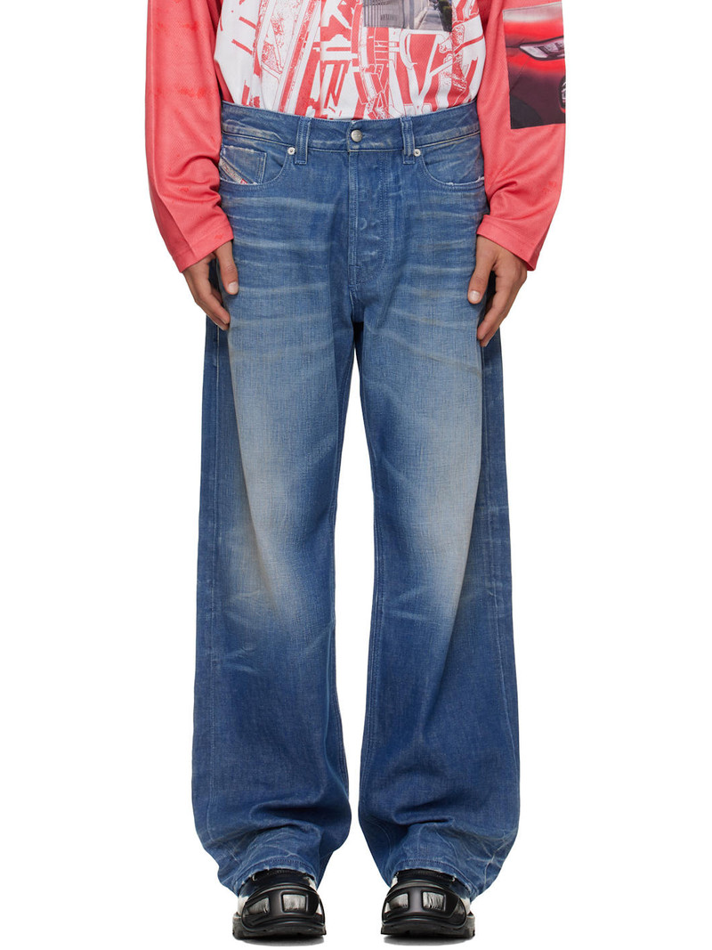 Blue Relaxed 1980 D-Eeper Jeans 1
