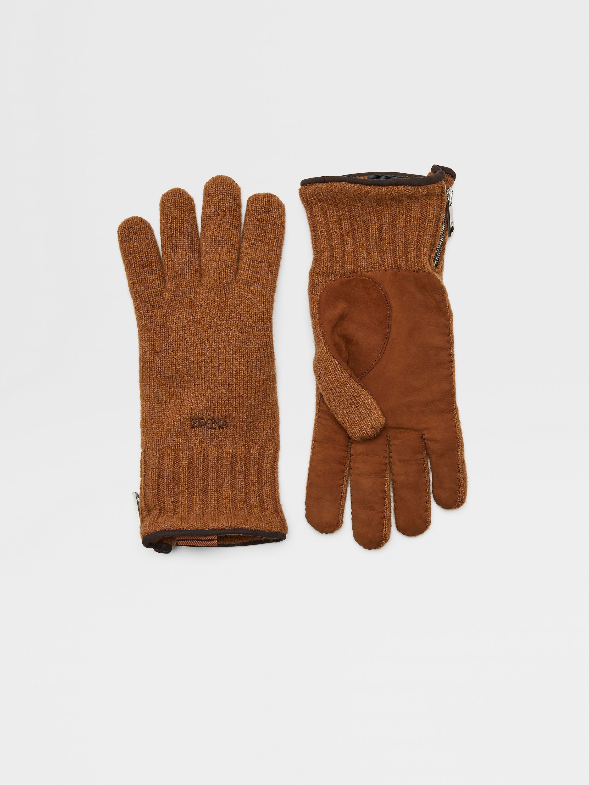 FOLIAGE OASI CASHMERE GLOVES - 1