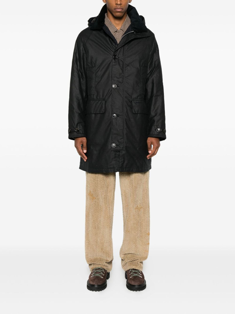 Barbour Beaudale corduroy-hooded trench outlook