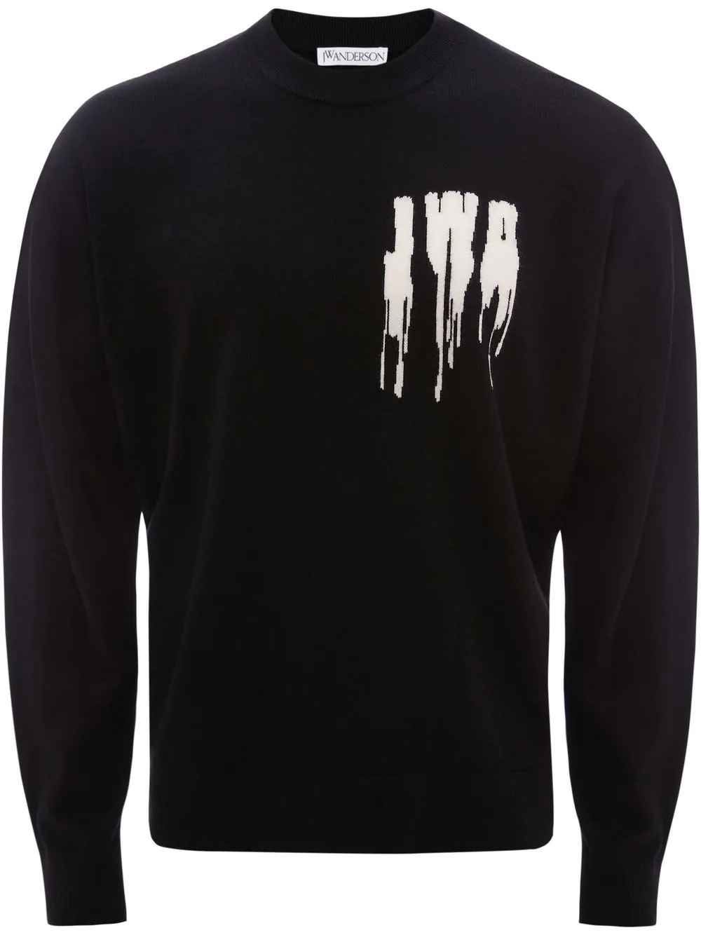 Slime logo-intarsia jumper - 1