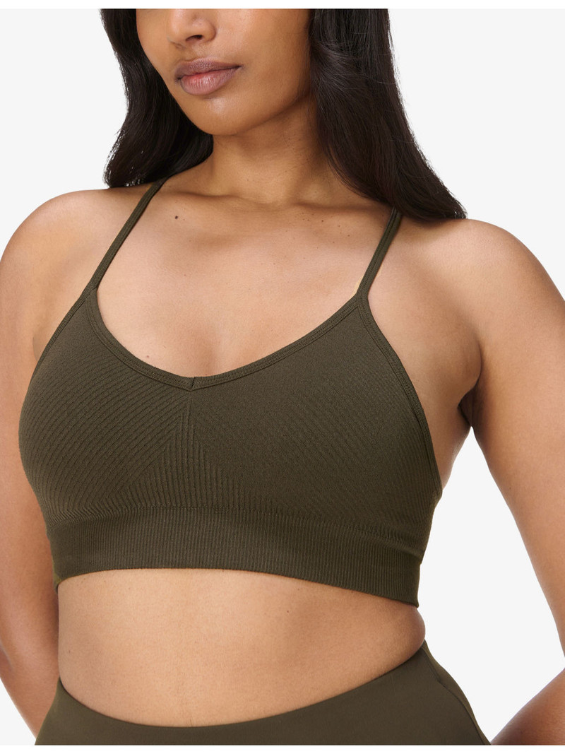 Soft Ribbed Yoga Bra 5
