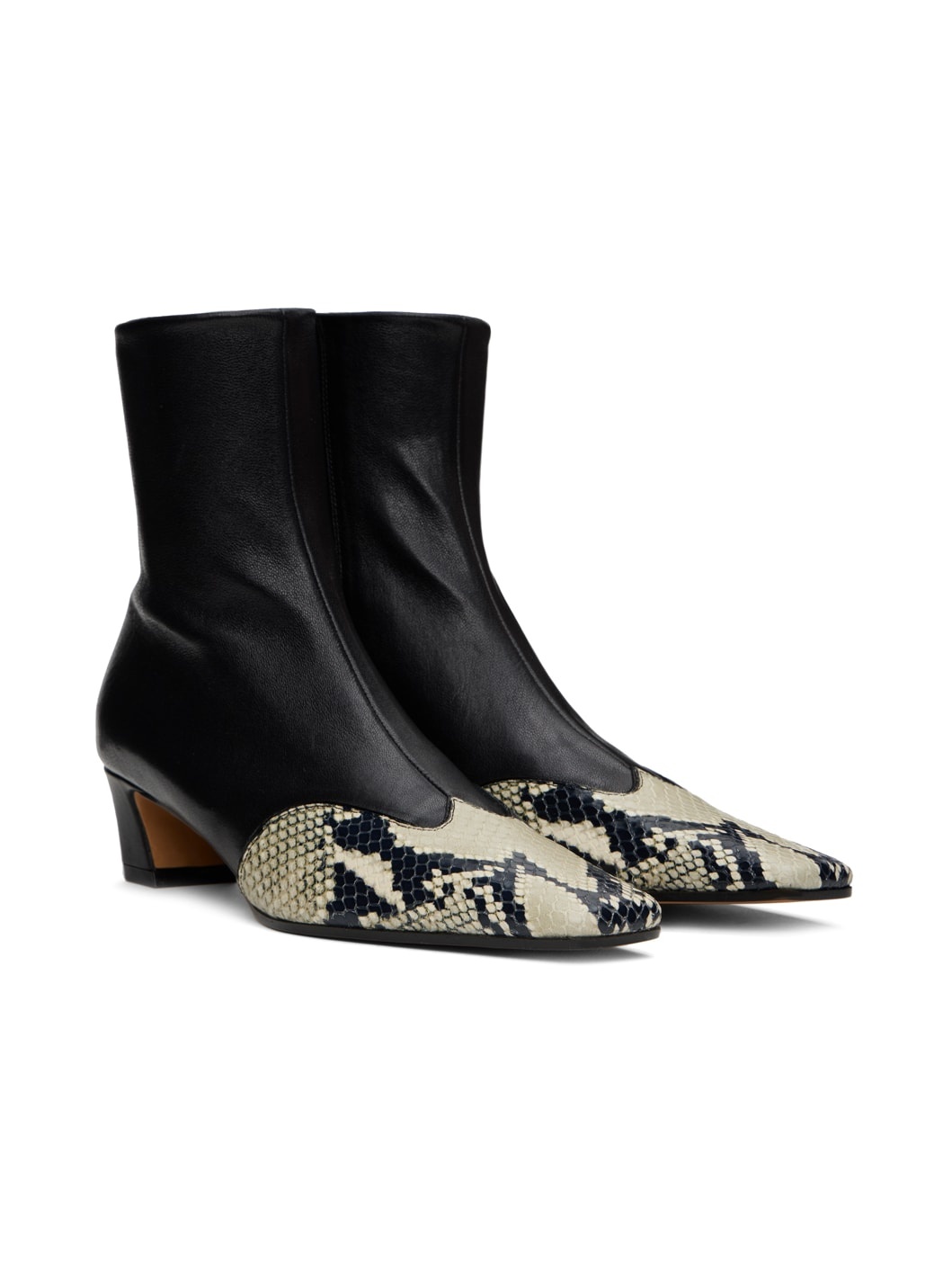 Black 'The Nevada Stretch Low' Boots - 4