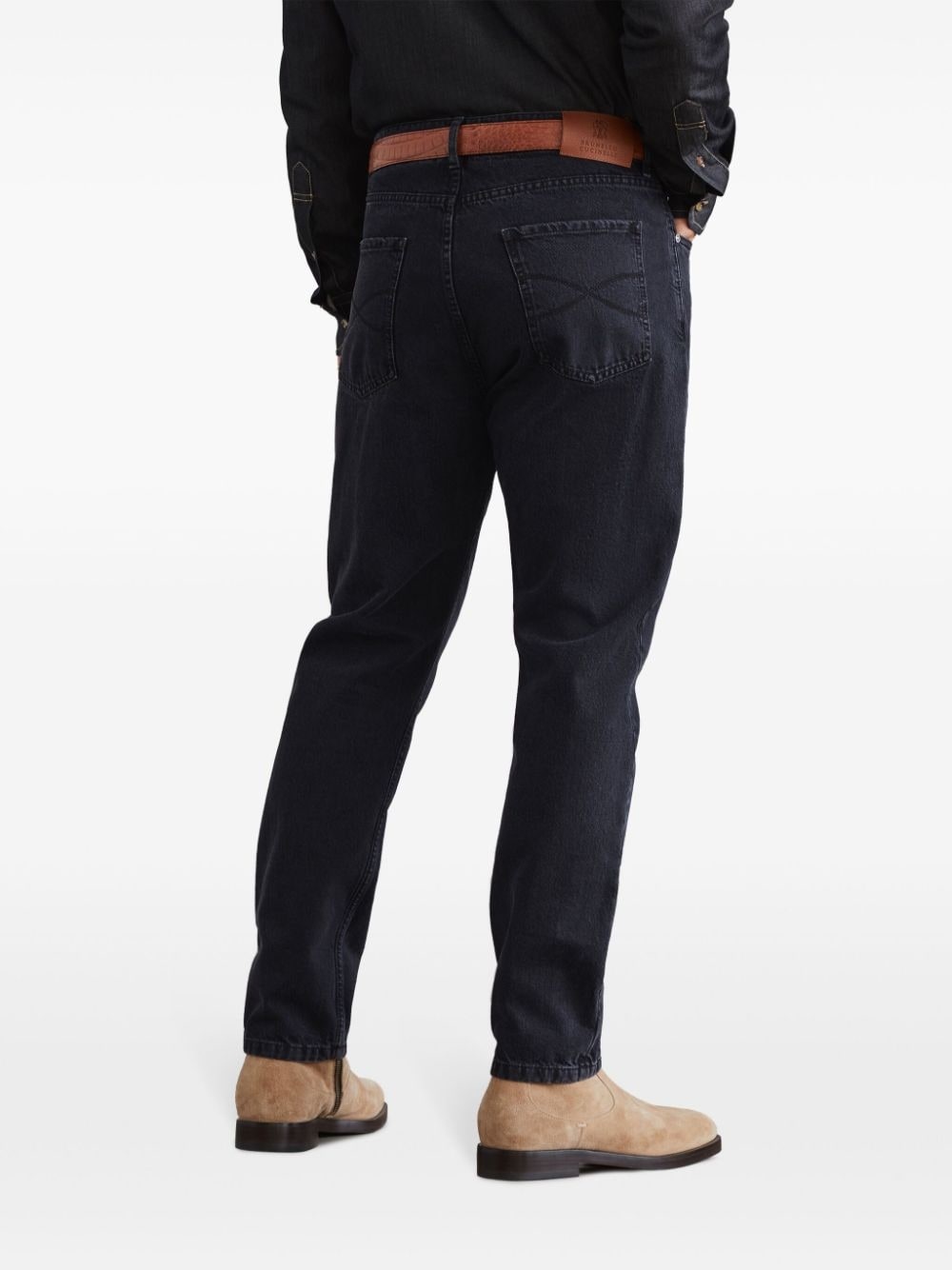 mid-rise slim-fit jeans - 4