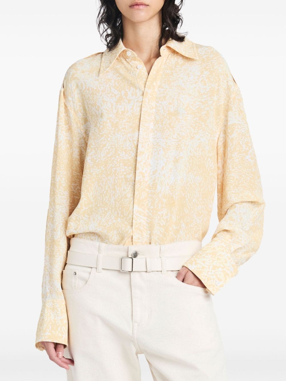 Norman abstract-pattern shirt - 5