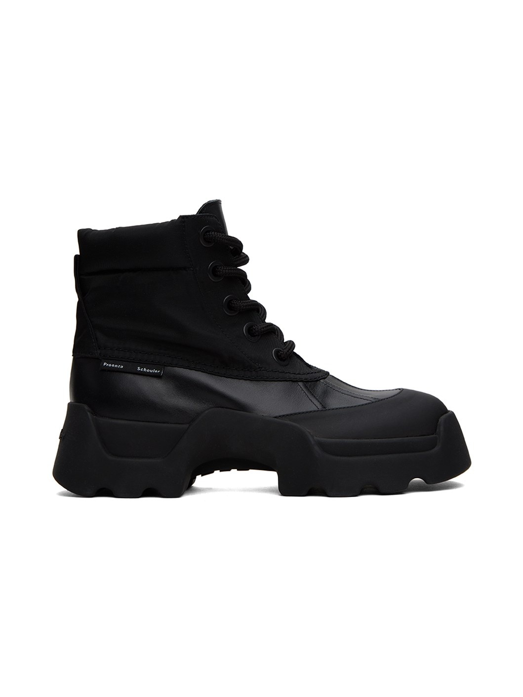 Black Stomp Boots - 1