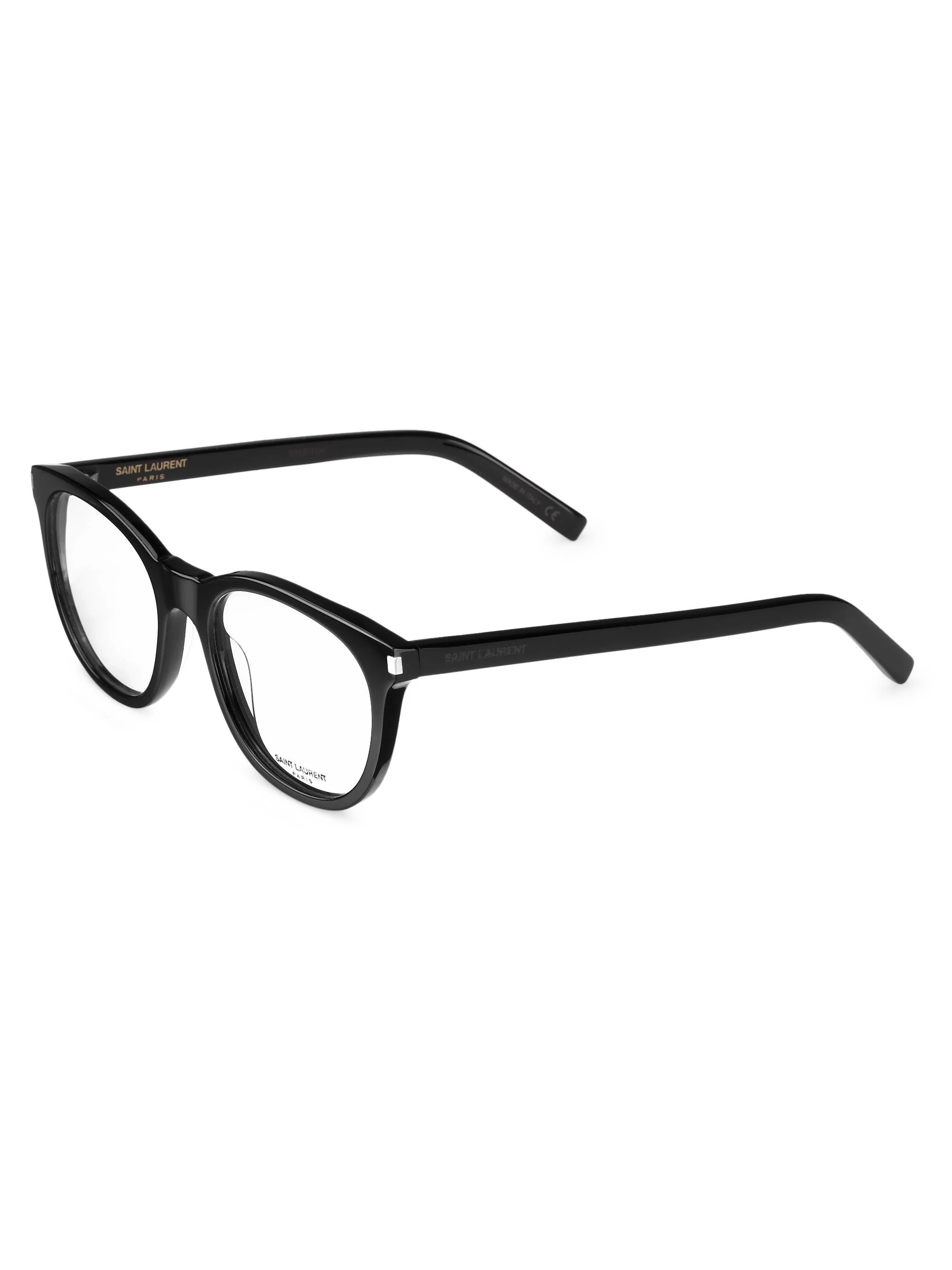 Women's 53MM Pantos Optical Glasses - Black - 1