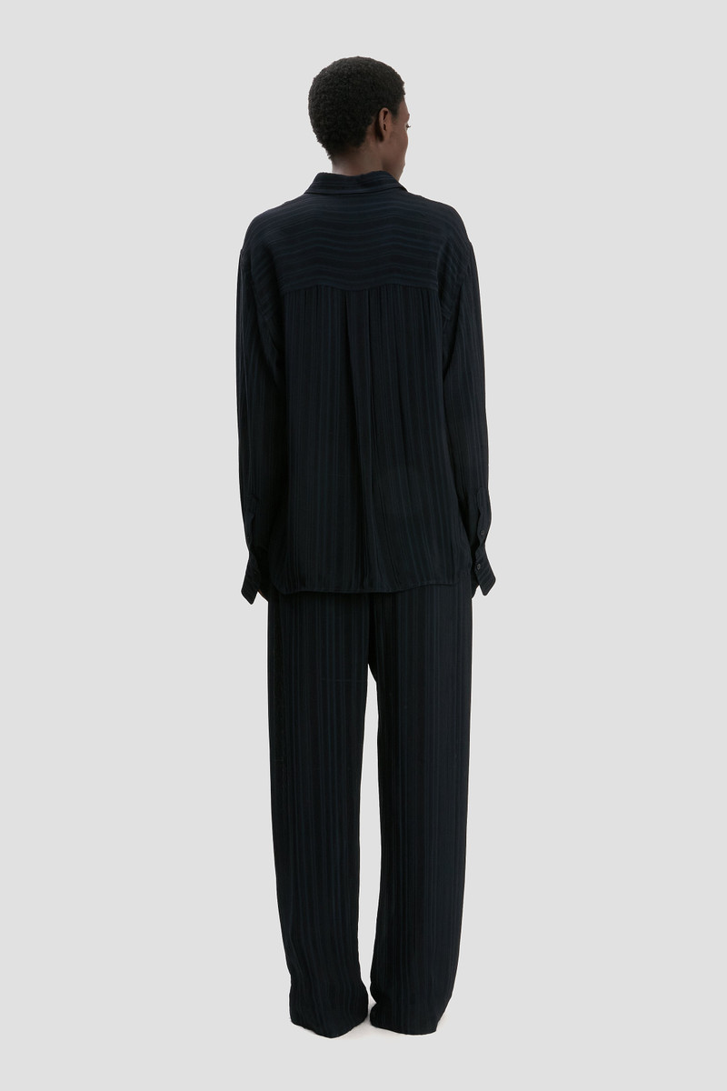 Pyjama Shirt In Navy 5