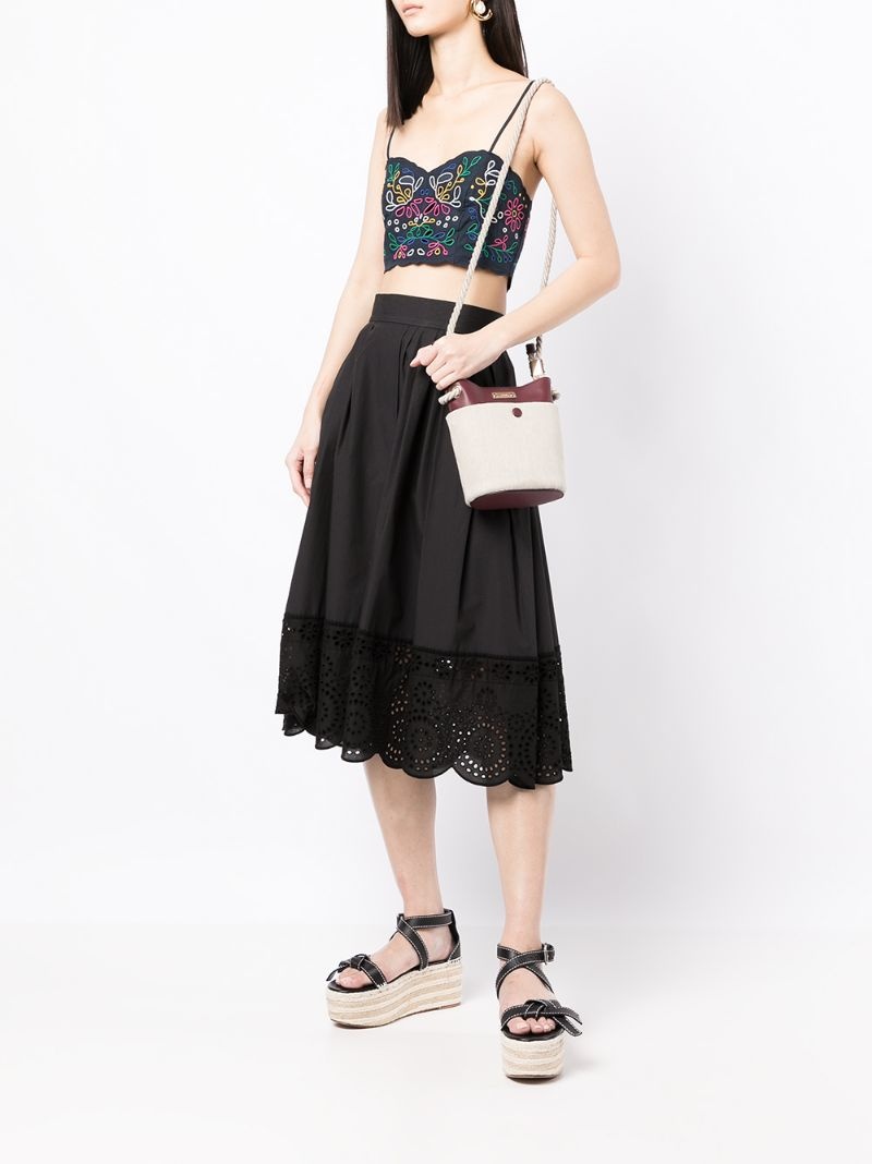 Chloé small Key bucket bag | farfetch | REVERSIBLE