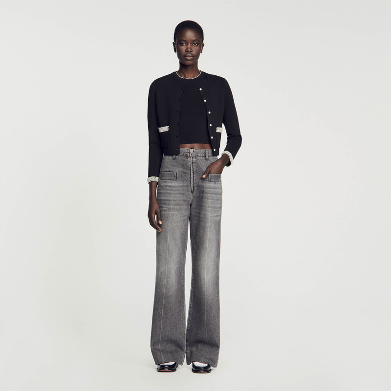 Sandro BEADED CARDIGAN outlook