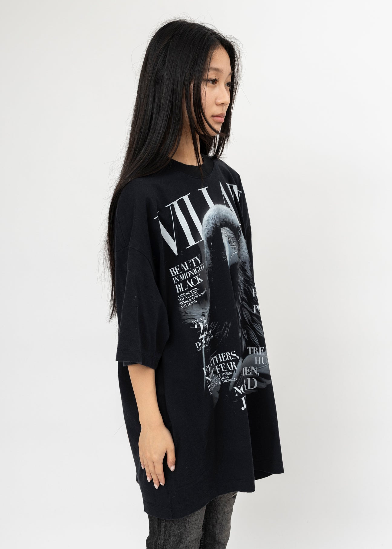 BLACK DOUBLET VILLAIN COVER PRINT T-SHIRT - 2