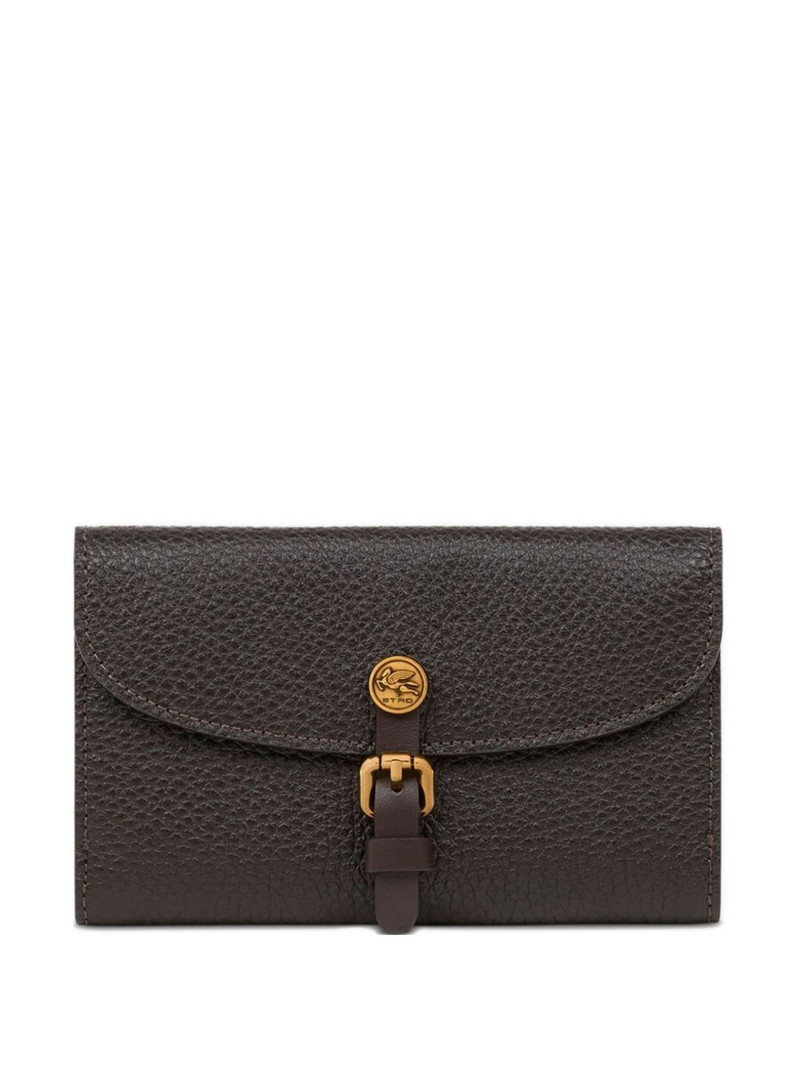 Pony hammered-leather wallet 1
