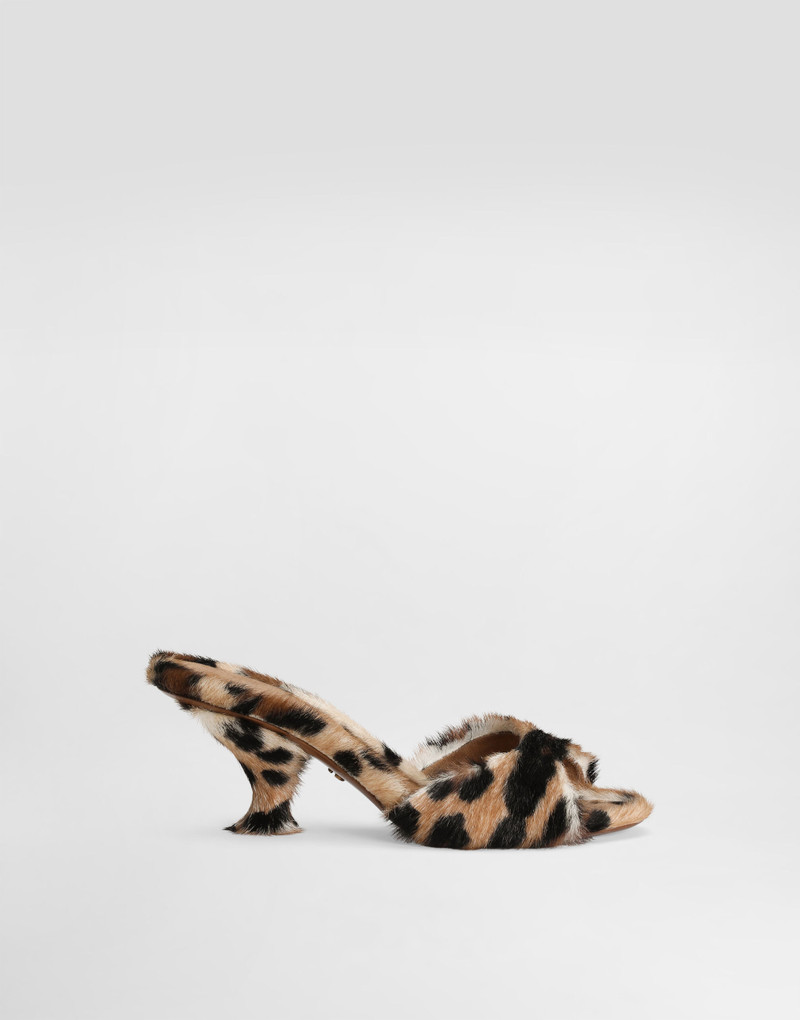 Leopard-print keira mules 1
