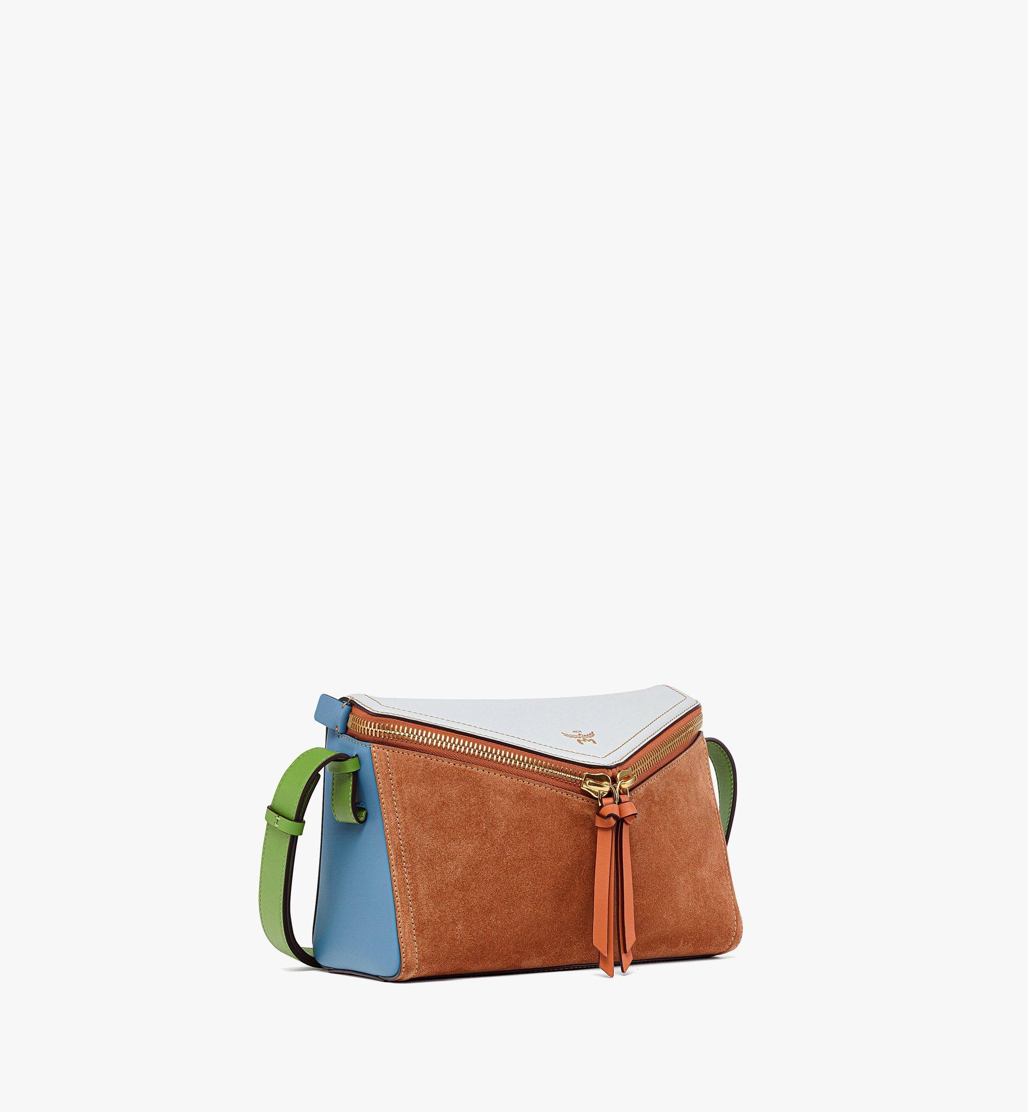 Diamant 3D Shoulder Bag in Suede and Calf Leather - 2