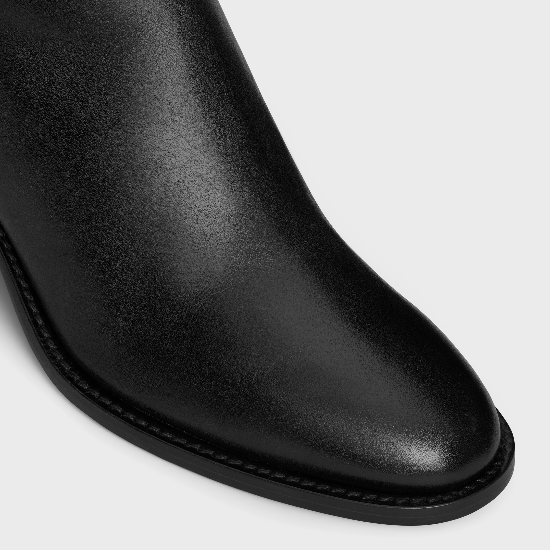 CELINE GARANCE TRIOMPHE STRAP BOOT IN CALFSKIN - 4