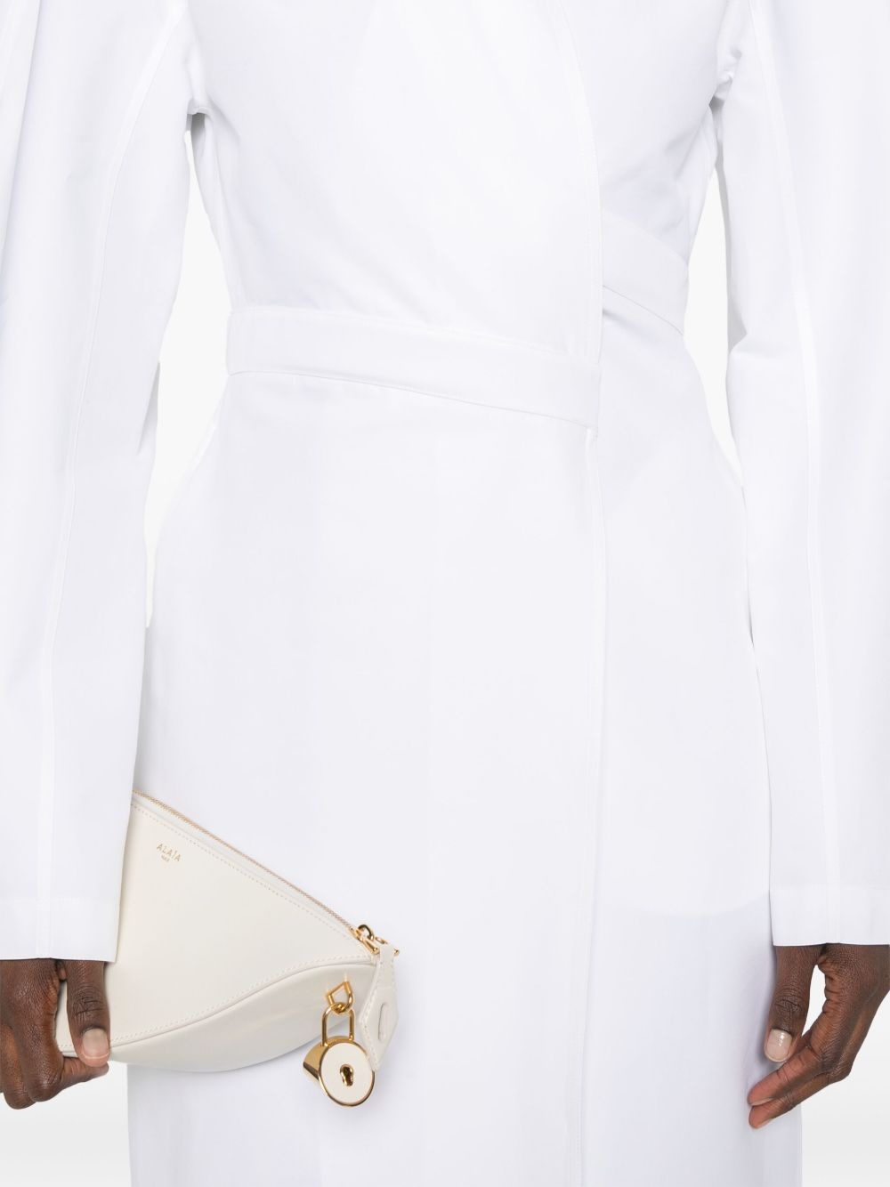 wrap midi dress - 5