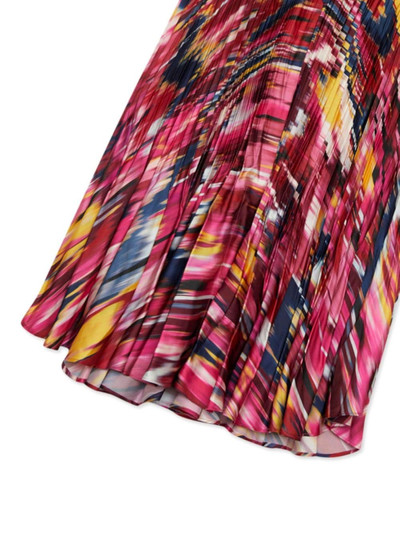 SIMKHAI Dulce graphic-print A-line skirt outlook