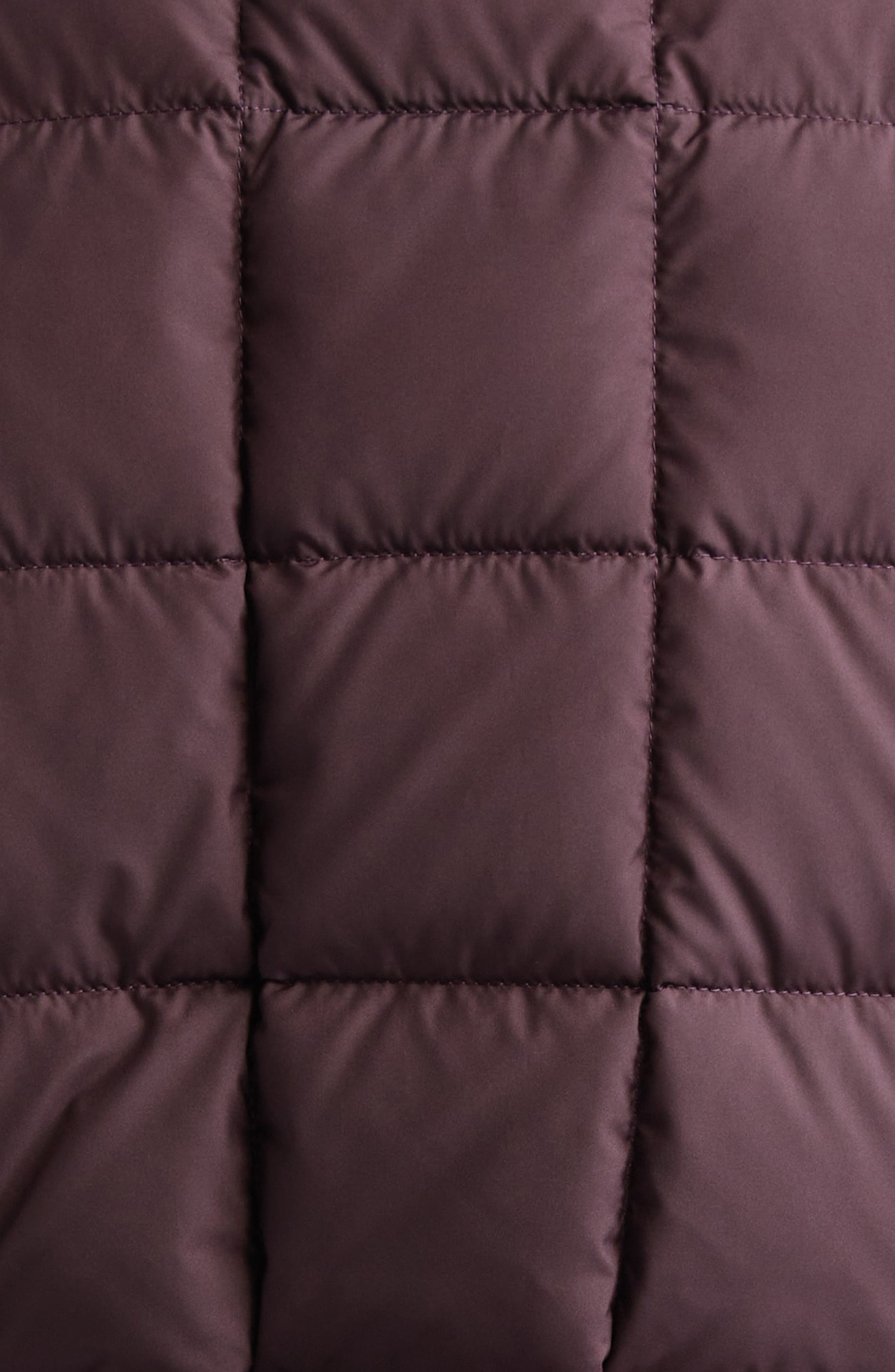 Moncler Antigone Box Quilted Down Jacket in Dark Mahogany at Nordstrom - 5