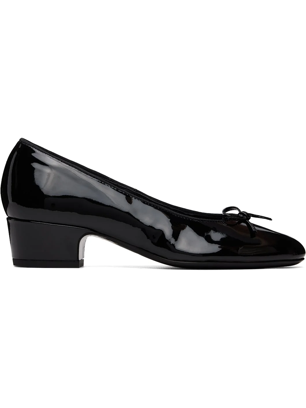 Black Ballet Pump 40 Heels - 1