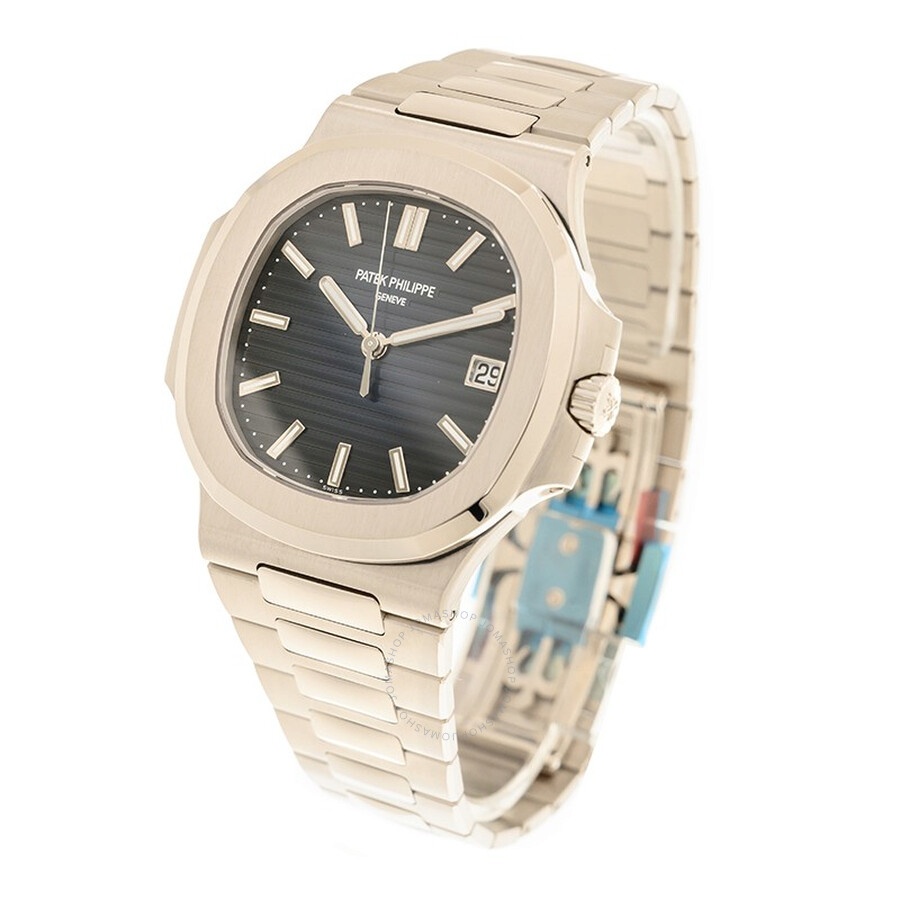 Patek Philippe Nautilus White Gold Automatic Blue Dial Men's Watch 5811/1G-001 - 3