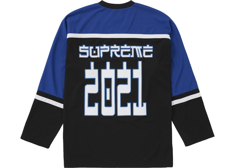 Supreme Supreme Demon Hockey Jersey Black outlook