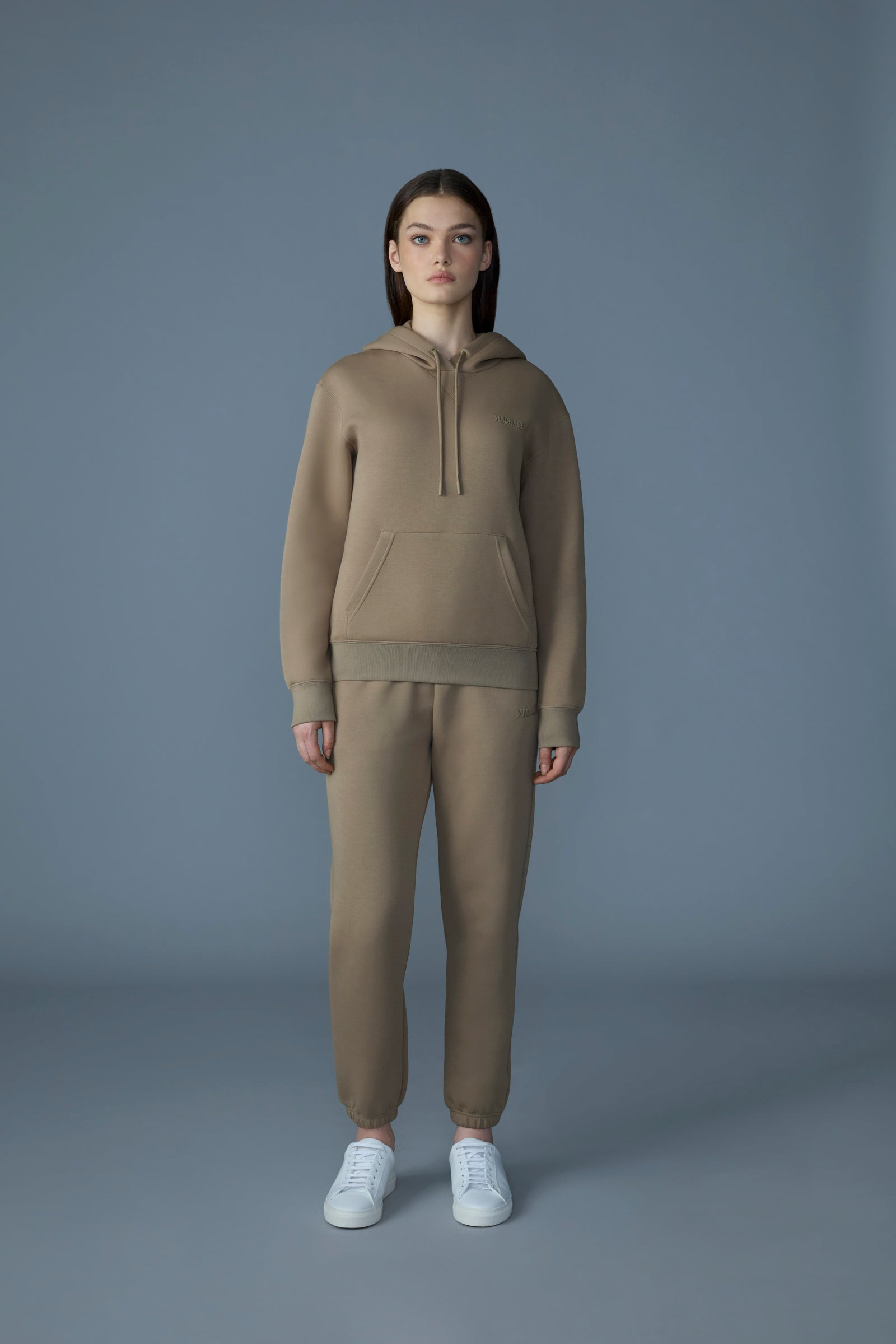 KRYSTIANA Double-face Jersey hoodie - 2