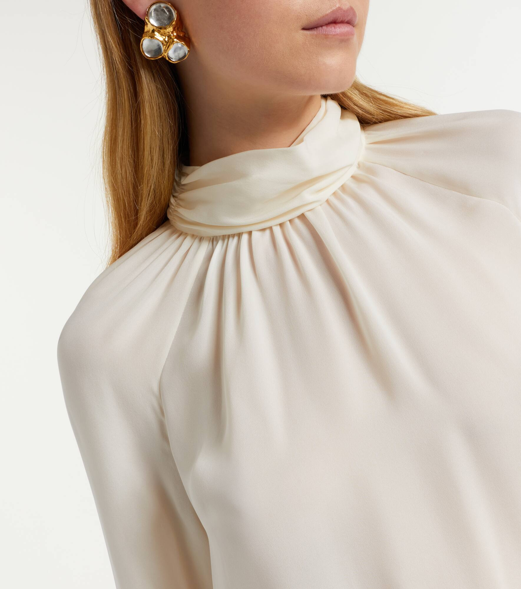 Axelle silk georgette blouse - 4