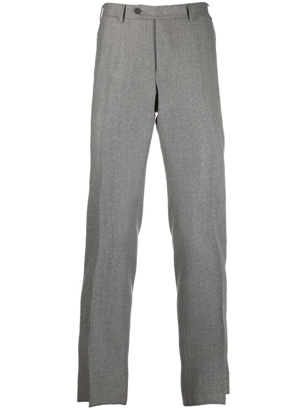 straight-leg tailored trousers - 1