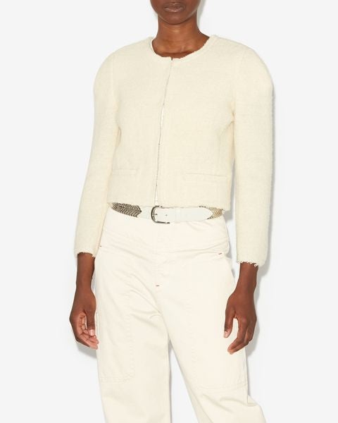 【関税込み】Isabel Marant オフホワイト Pully ジャケット Isabel Marant PULLY JACKET | REVERSIBLE