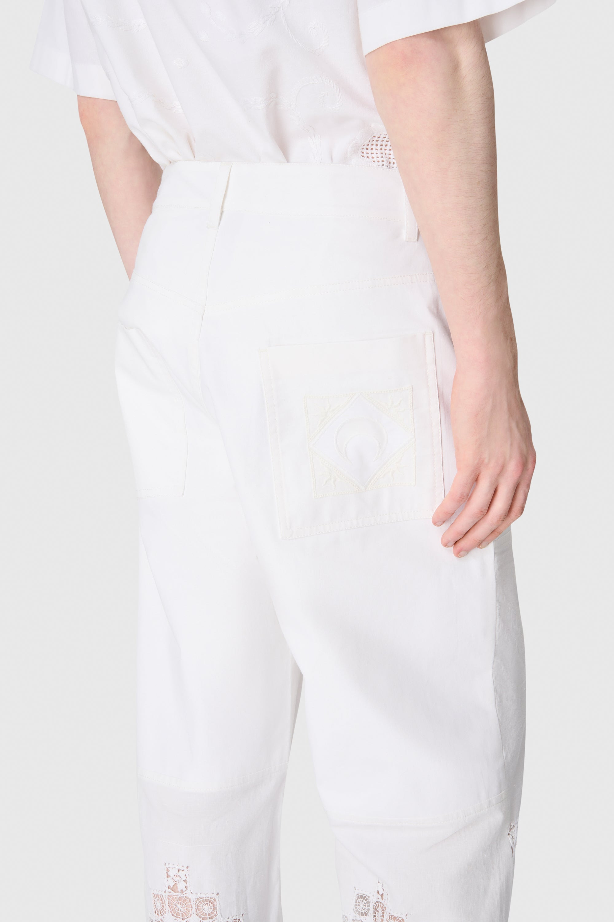 Regenerated Household Linen Bowling Shirt - 8