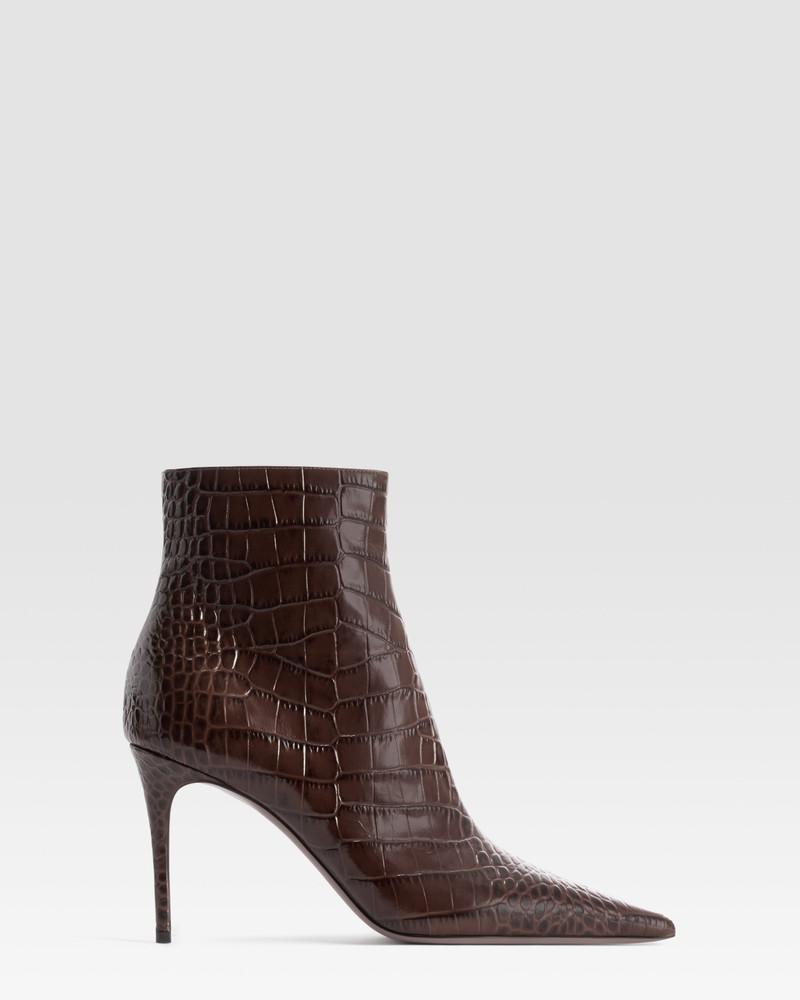 CROCO-PRINT ANKLE BOOT 1