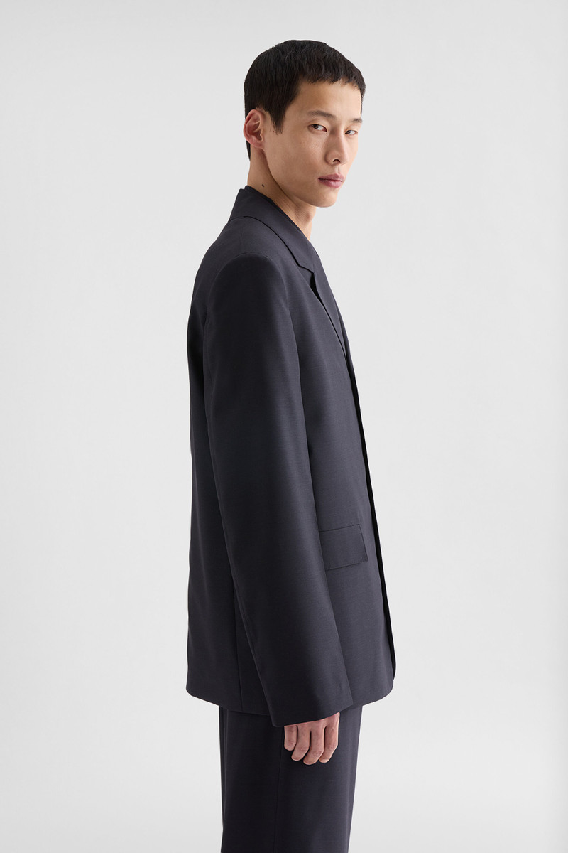 Wool Poplin Tailored Jacket 3