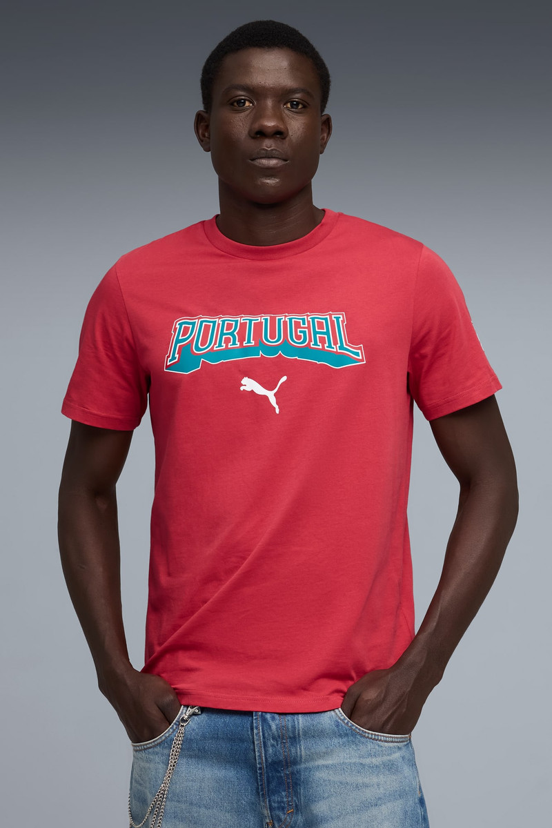 PUMA Portugal ftblCulture Men's Soccer Tee outlook