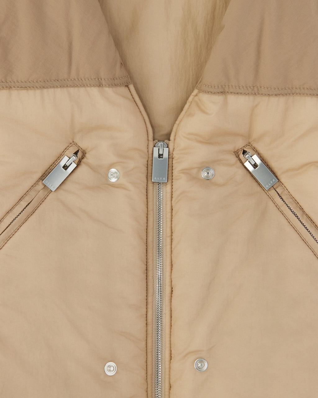 GARMENT DYE PUFFER VEST - 6