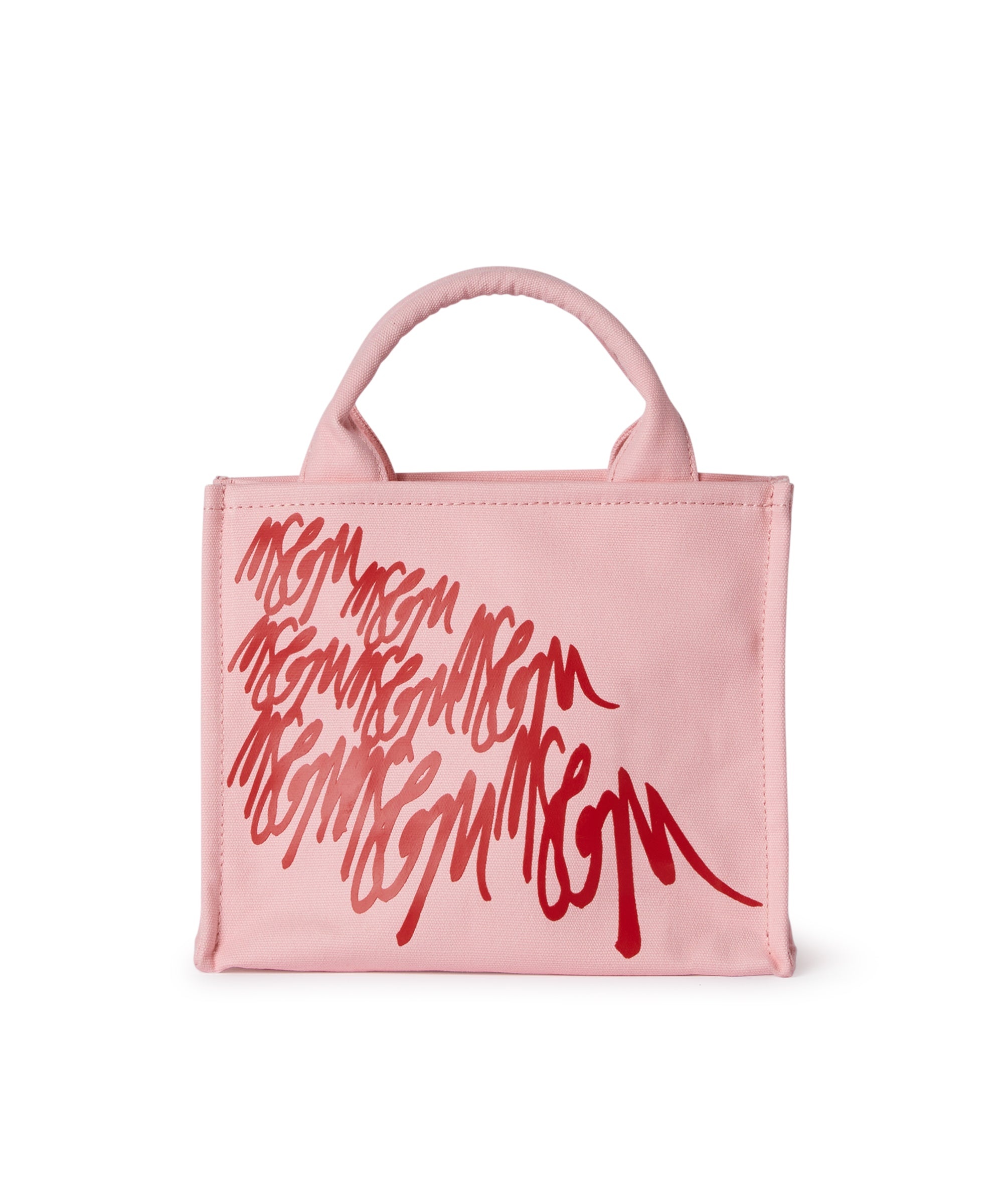 Blended cotton MSGM mini Canvas Tote Bag - 1