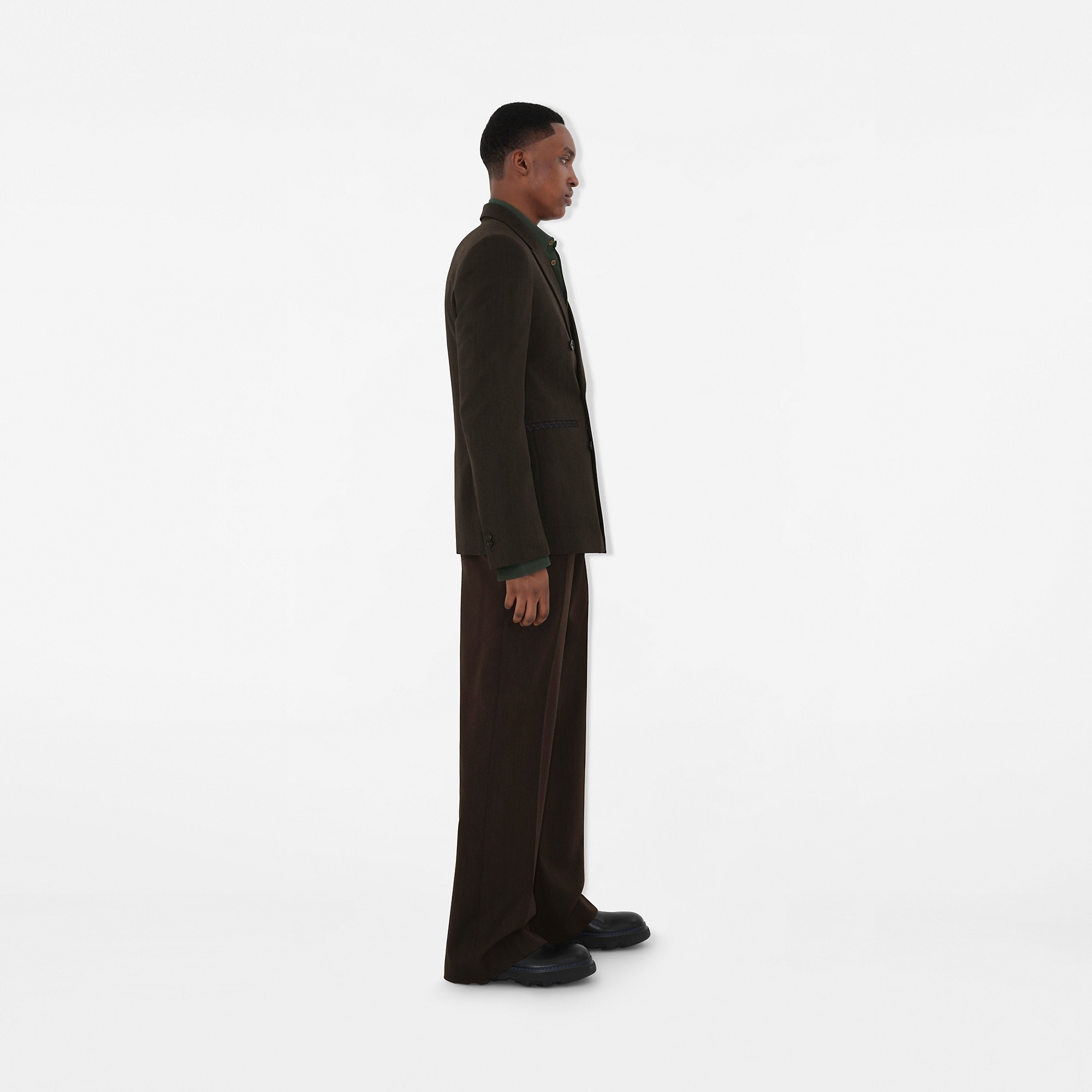 Wool Tailored Trousers - 3