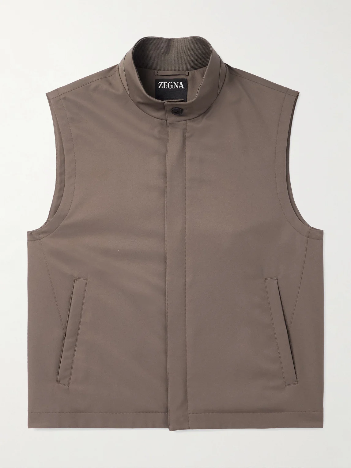 Slim-Fit Shell Gilet - 1