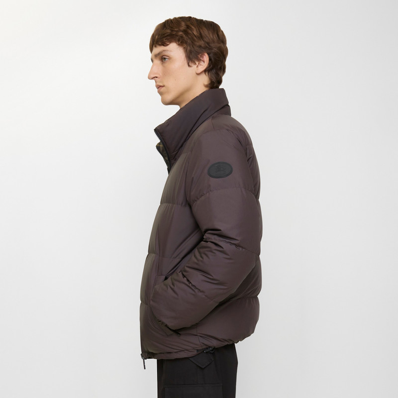 Reversible Check Snowdon Puffer Jacket 4