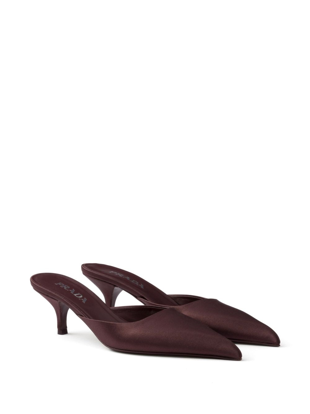 55mm satin mules - 2