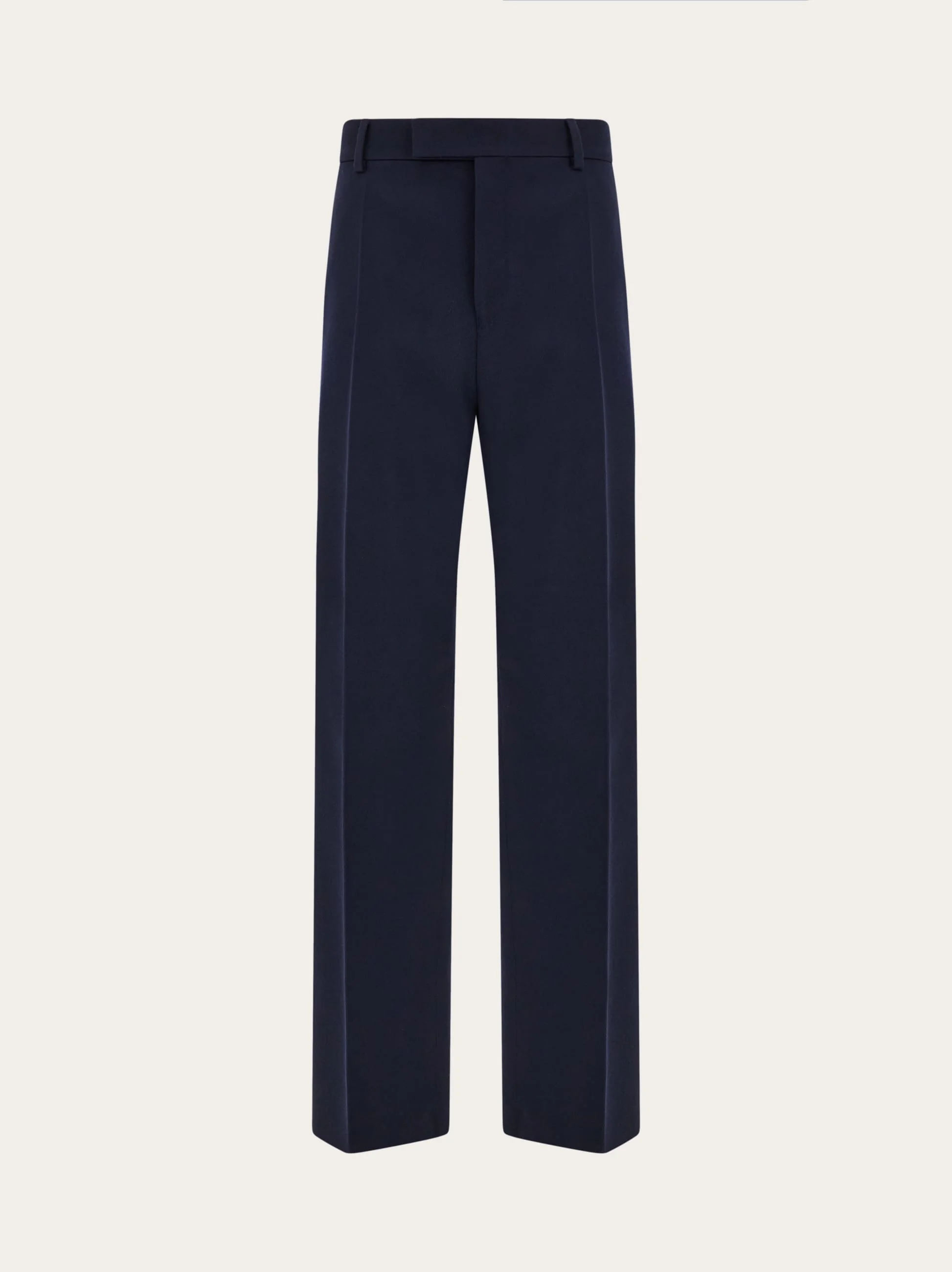 Wide leg chevron trouser - 1
