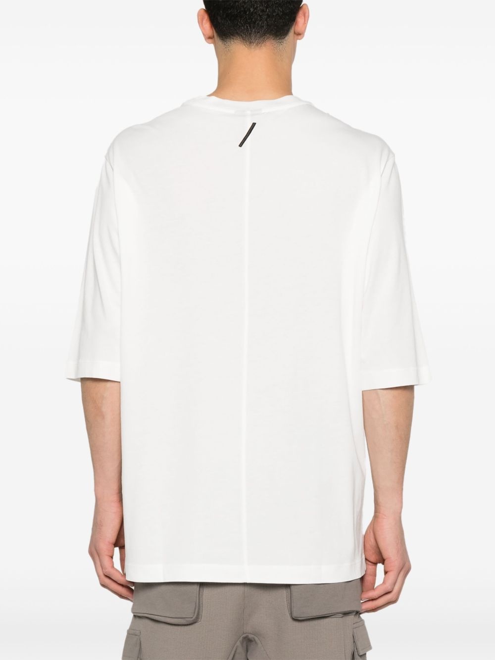 text-print T-shirt - 3