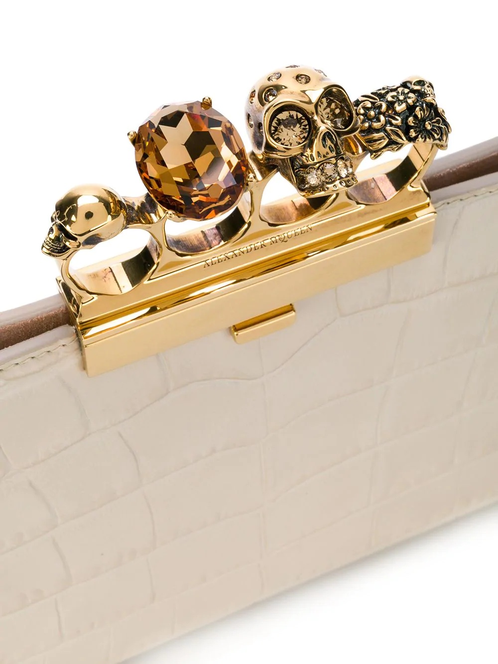 knuckleduster clutch bag - 4